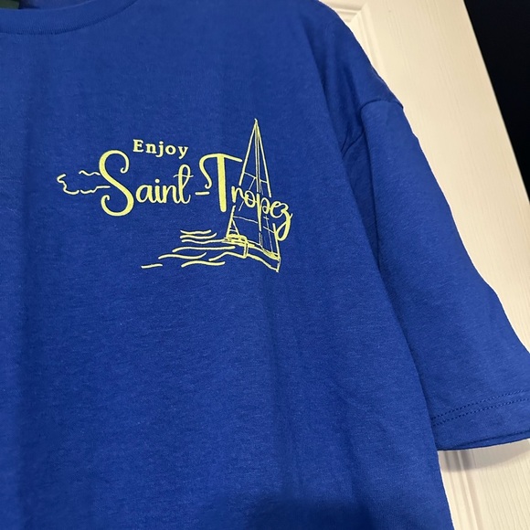 Wild Fable Blue Graphic Tee - Picture 3 of 6